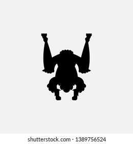 monkey animal icon sign signifier vector