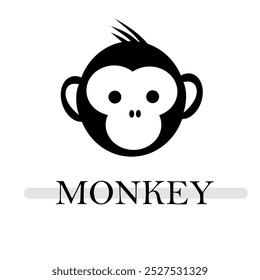 MONO ANIMAL LOGO, PUEDE SER UTILIZADO PARA EL ENTRETENIMIENTO, LA PUBLICIDAD O LA COMERCIALIZACIÓN ETC