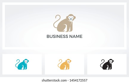 Monkey Ape Primate Chimpanzee Logo