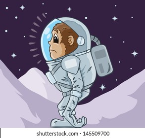 Monkey Astronaut