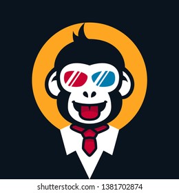 monkey boss logo design inspiration