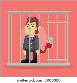 monkey business getting jailed
