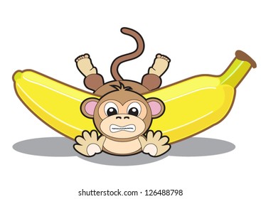 monkey cartoon