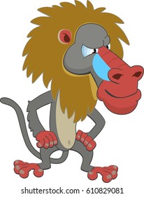 Monkey cartoon