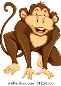 Monkey cartoon