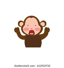 monkey cartoon drawing animal