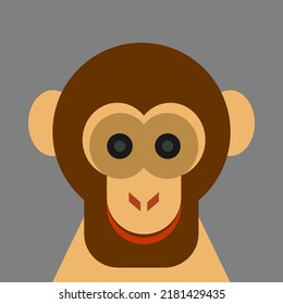 monkey cartoon poster image. abstract monkey poster. monkey posters.