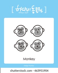 Monkey characters