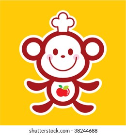 monkey chef card