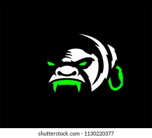 monkey climbing style art vector, suitable for print textile