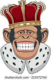 Monkey In A Crown