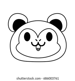 monkey cute animal cartoon icon image 