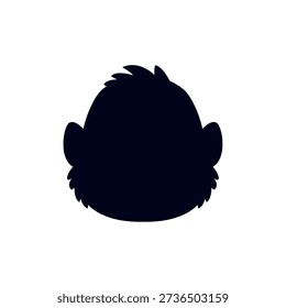 monkey face ape animal cute smiling smile emoji symbol sign icon vector illustration isolated flat	