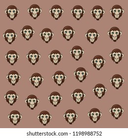 Monkey face cool sketch