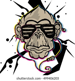 monkey face fashion