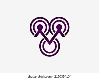 monkey face illustration logo or symbol
