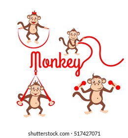 Monkey fitness logo