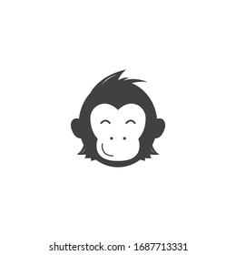 monkey geek , monkey vector logo design