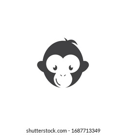 monkey geek , monkey vector logo design