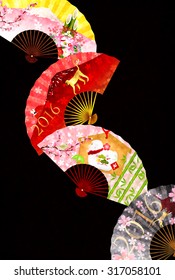 Monkey greeting cards background