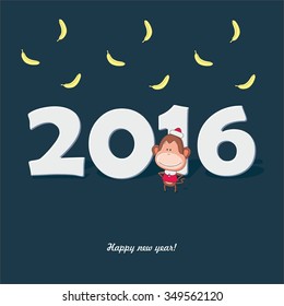 monkey happy new year 