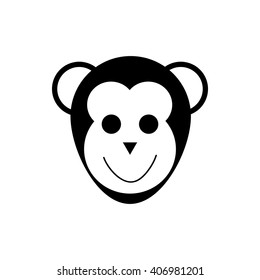 Monkey head icon