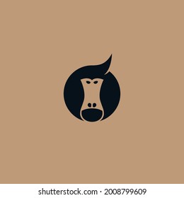Monkey Head Logo
simple and clean design
