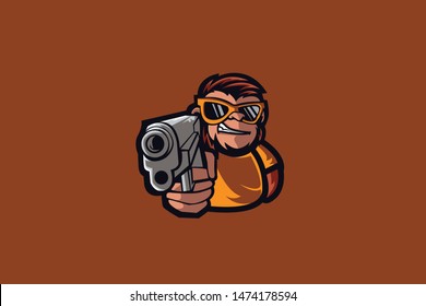 Monkey Hunter E Sports Logo