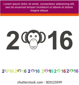 Monkey icon.