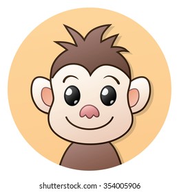 Monkey icon.