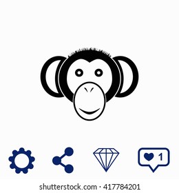 Monkey icon.