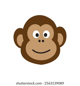 monkey icon illustration design template