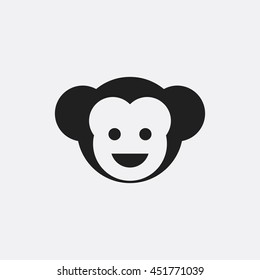 Monkey icon illustration isolated vector sign symbol