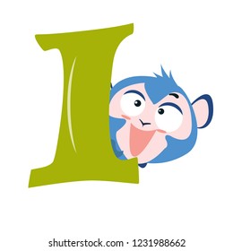 i monkey icon logo