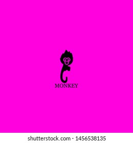 monkey icon sign signifier vector