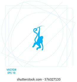 Monkey  icon Vector design.