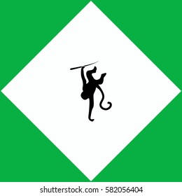 Monkey  icon Vector design.