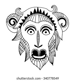Monkey illustration