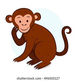 Monkey Illustration