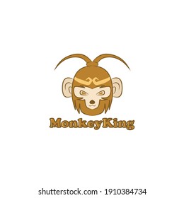 Monkey King Logo Design Animal Symbols