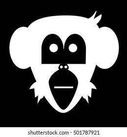 The monkey logo.