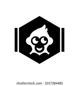 monkey logo design