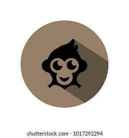 monkey logo design illustration