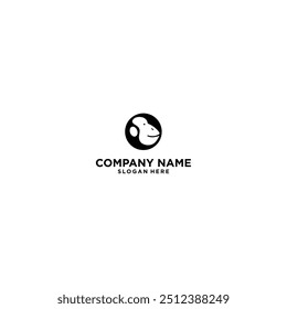 monkey logo design silhouette vector