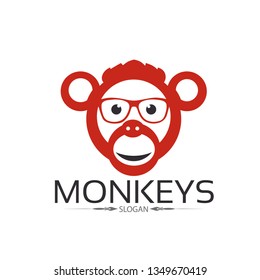 Monkey Logo Template