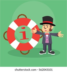 monkey magician with float