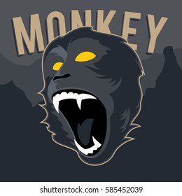 Monkey Mascot Logo
