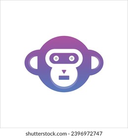 Monkey Modern logo design and abstract logo