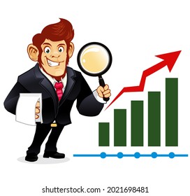 monkey officer mascot cartoon in vector 