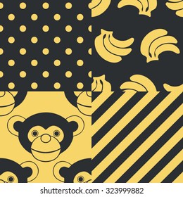 Monkey Patterns (Chinese Year of the Monkey)